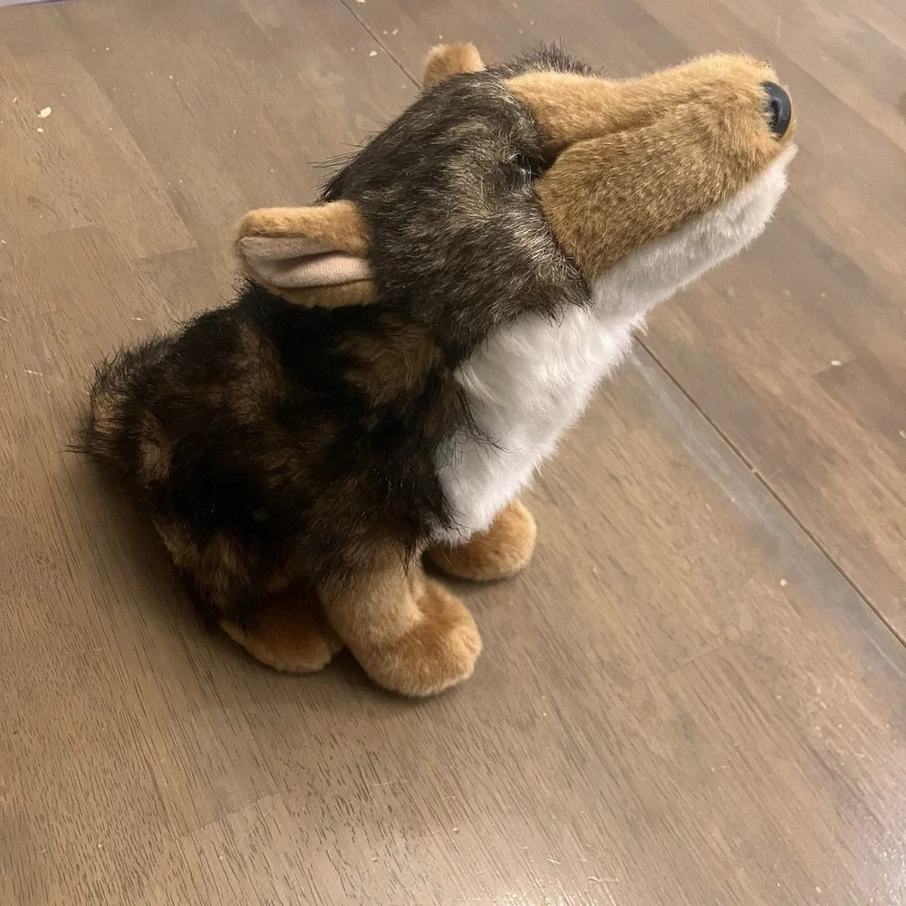 Douglas Cuddle Toy‎ Coyote Wolf Dog Plush Stuffed Animal Realistic 14